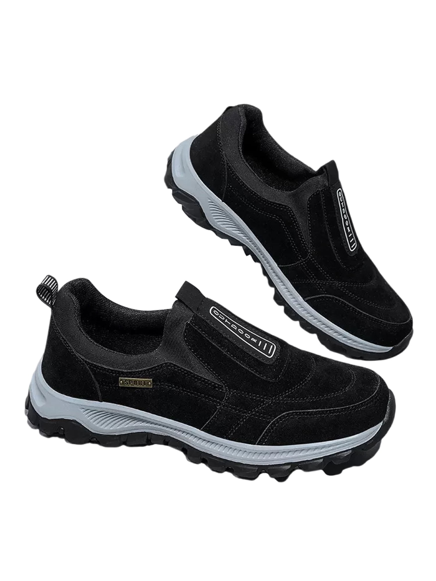 mens slip on hiking shoes