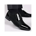thumbnail image 1 of Frontwalk Mens Oxfords Wingtips Brogues Lace Up Dress Shoes Wedding Lightweight Leather Shoe Men Business Flats Black 12, 1 of 6