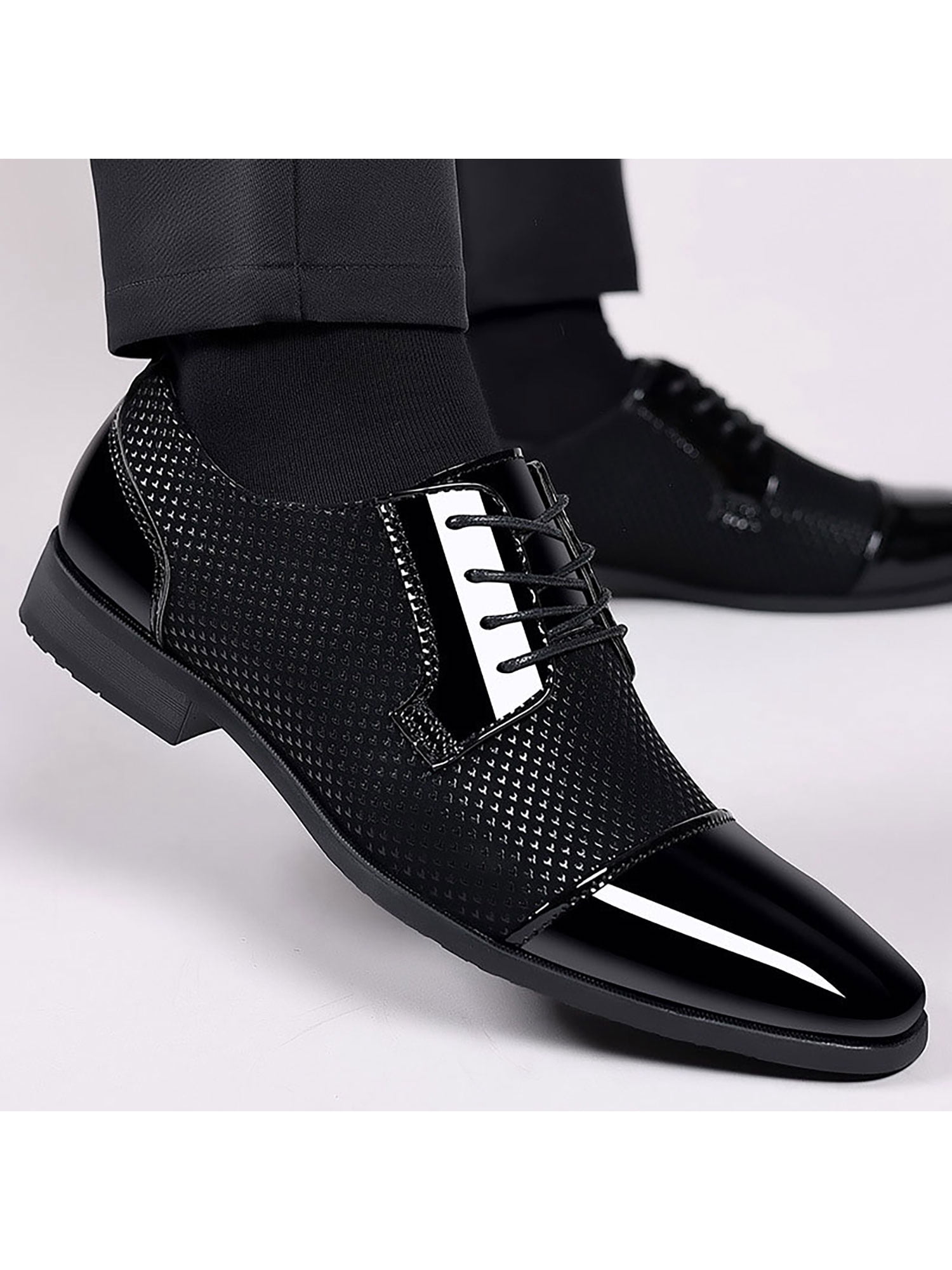 Frontwalk Mens Oxfords Wingtips Brogues Lace Up Dress Shoes 