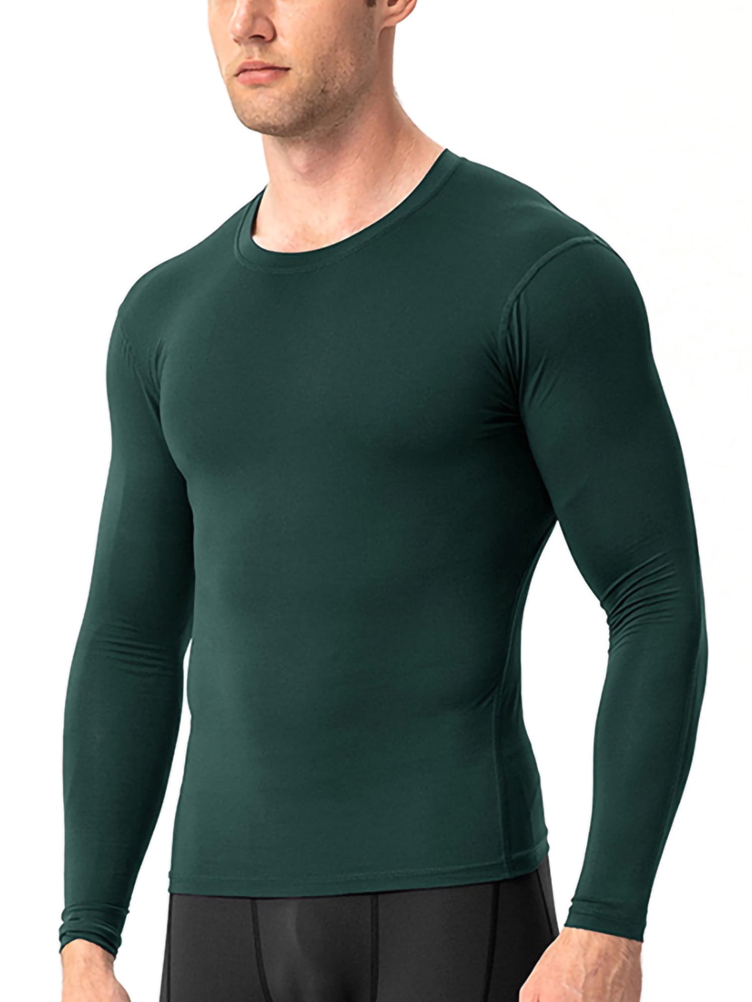 Men's Compression Running Baselayer Athletic Cool Dry Sports