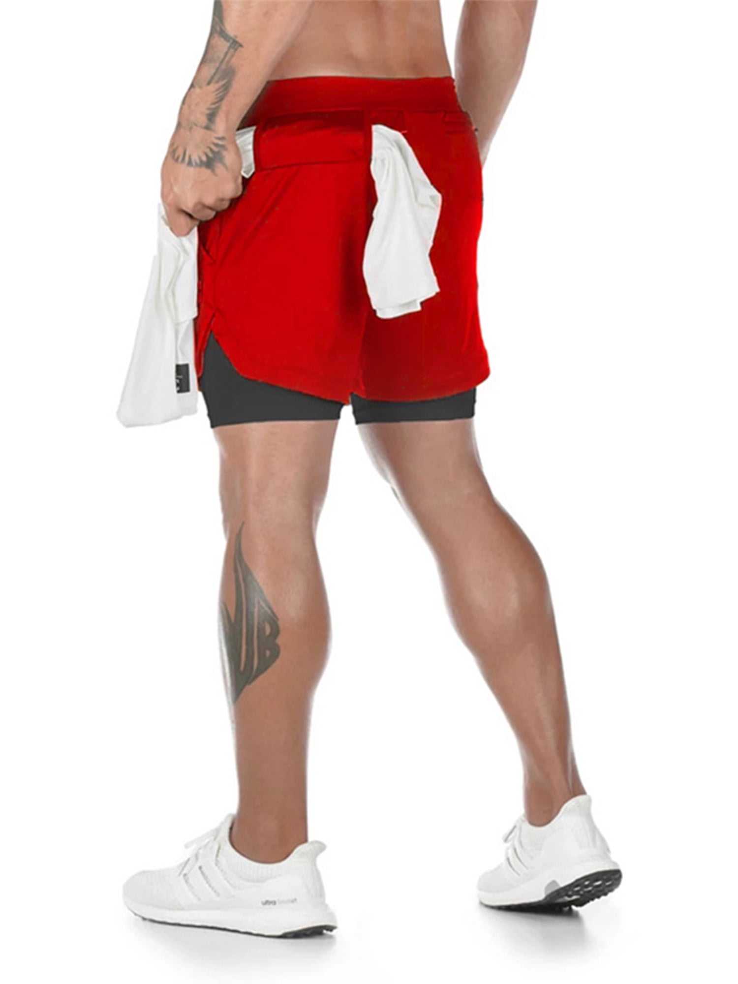 Mens mini deals running shorts