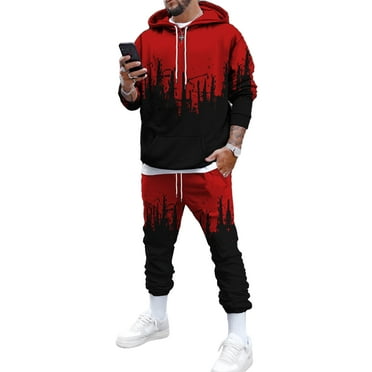 Heren Volledige Set Hoodie Trainingspak Plus Size 2025 Gift Mannen Lente En Herfst Winter Plus Fluwelen Effen Kleur Casual Warm Lange Mouwen Hooded Sweatshirt Losse Verdikte Sport Heren