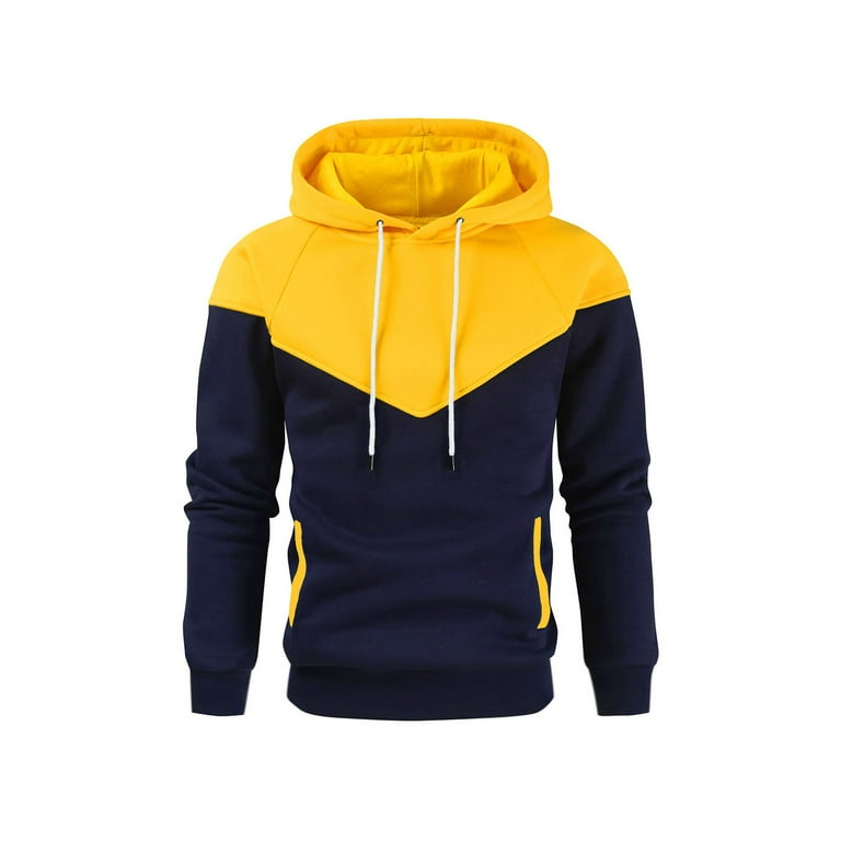 Mens colorblock sweatshirt clearance