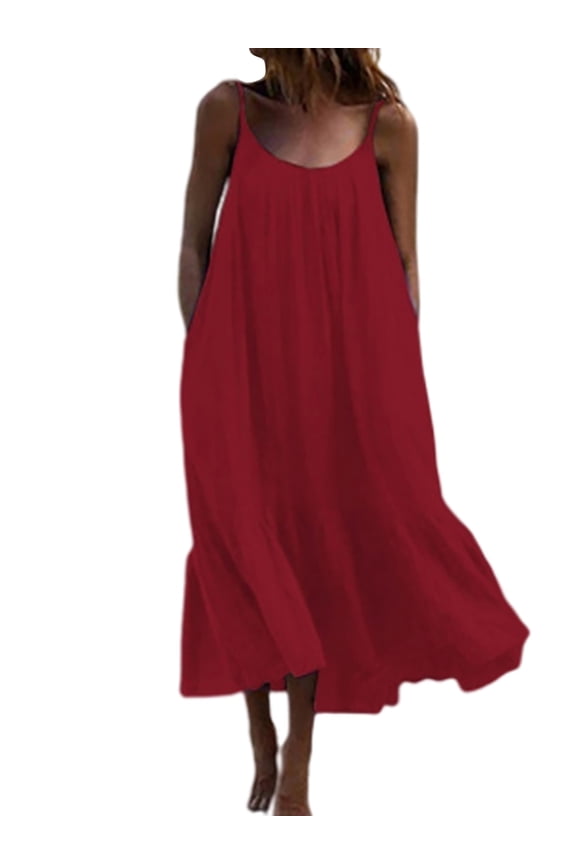 Plus Size Nightgowns for Women Sleeveless Night Gowns Dresses Sleepwear Pajama Nightdress Ladies Loungeweardress Sleeping Dresses Size S-5XL