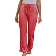 thumbnail image 1 of Frontwalk Straight Leg Lounge Pants Women Ladies Stretch Sweatpants Open Bottom Yoga Sports Pants Loose Fit Athletic Pants with Pockets, 1 of 2