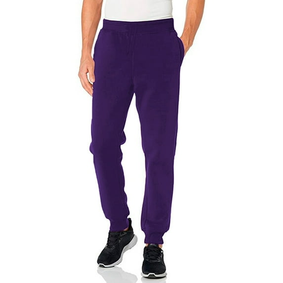 Frontwalk Teen Boys Solid Color Jogger Pants Mid Waist Drawstring Sweatpants Men Sports Trousers