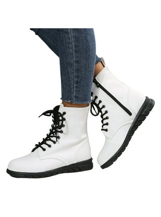 Ankle Bootie White Boots