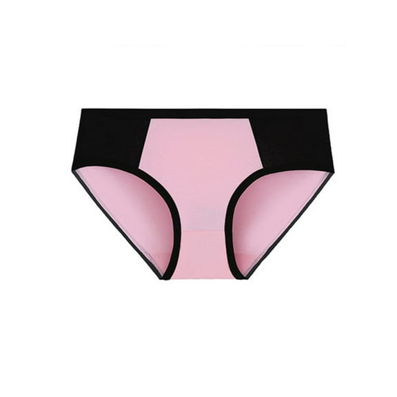 Avamo Women's underwear Comfy Color Stitching Underpants Ladies Underwear