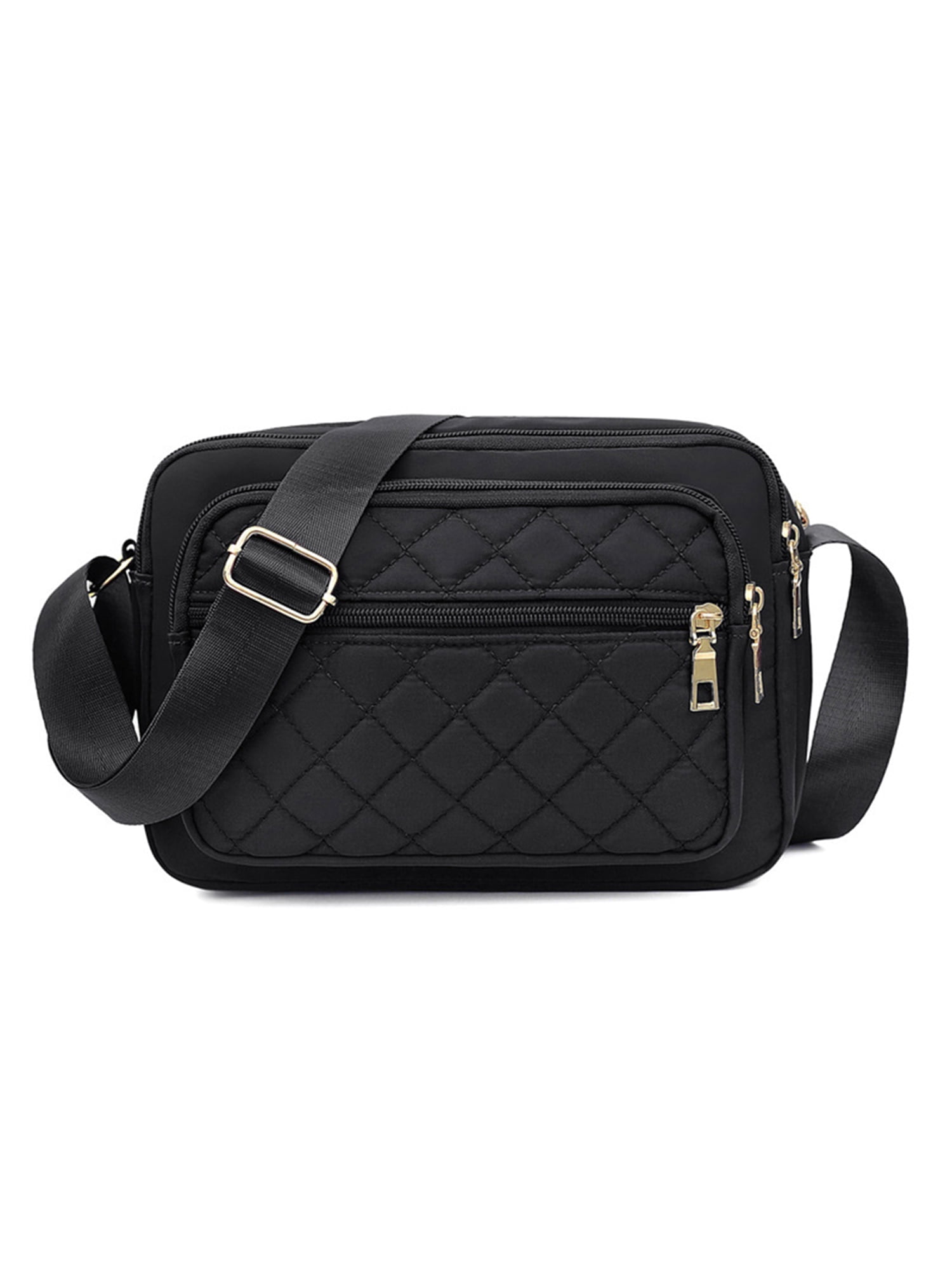 Frontwalk Women Crossbody Bag Large Capacity Handbag Messenger Quilted