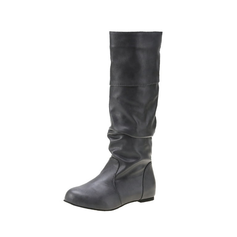 Flat pull on boots hotsell