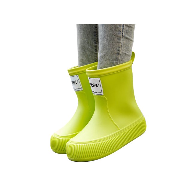 Frontwalk Women Garden Shoes Slip Resistant Rain Boots Waterproof
