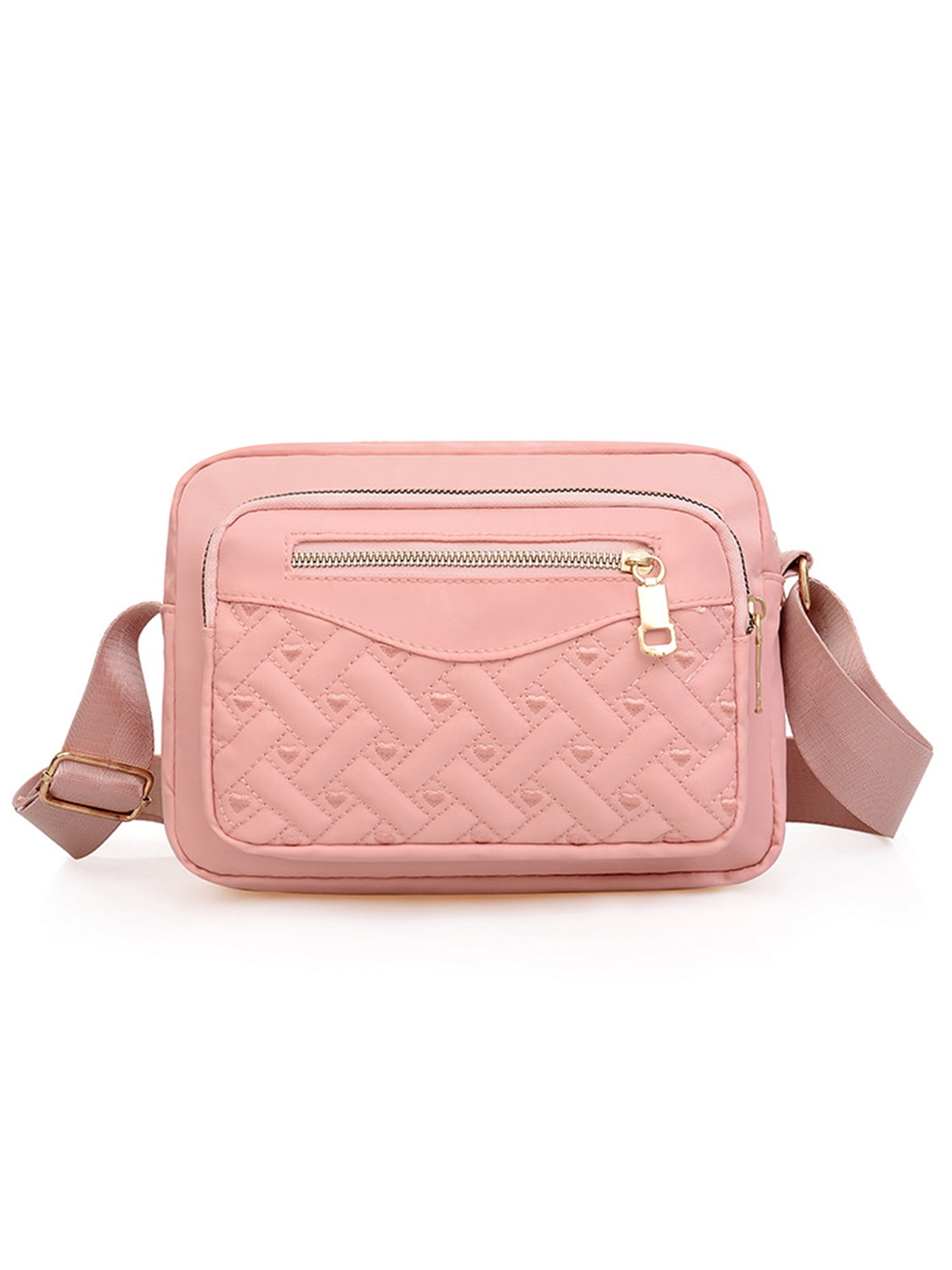 Frontwalk Women Handbag Crossbody Bag Zipper Portable Shoulder Bags Large