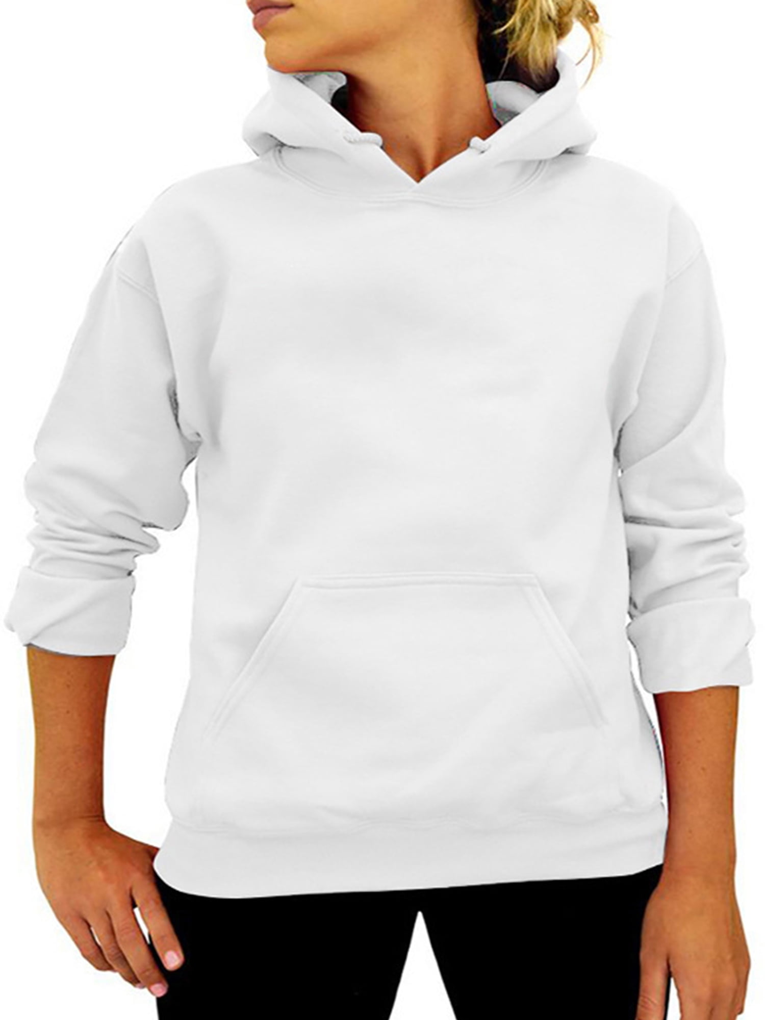 Ladies on sale white hoodies