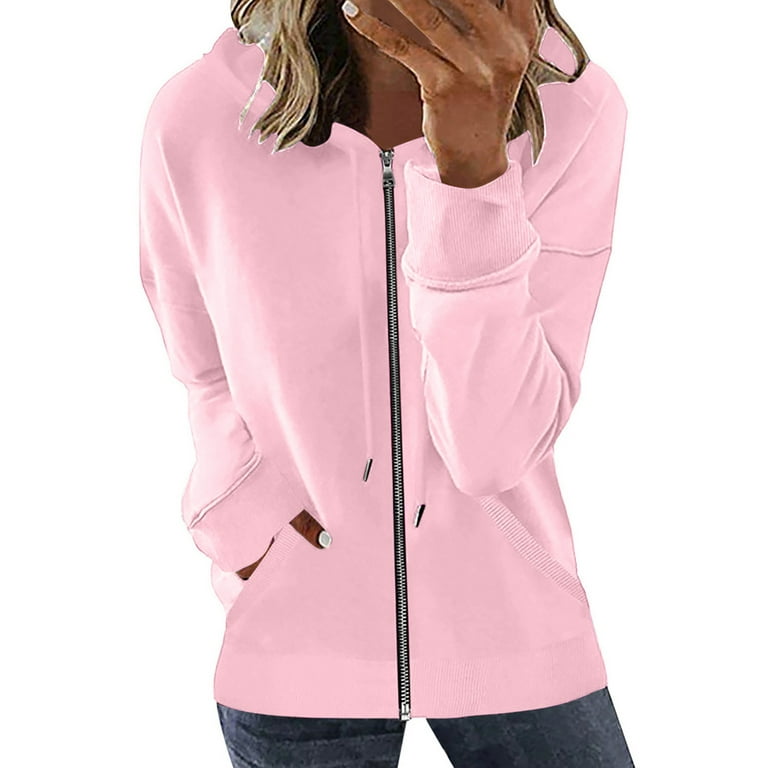 Long zip hoodie ladies new arrivals