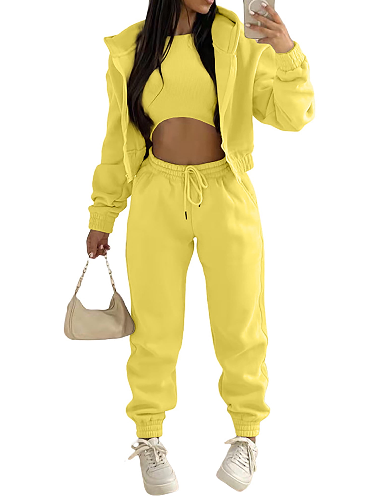 Jogger and cardigan set new arrivals