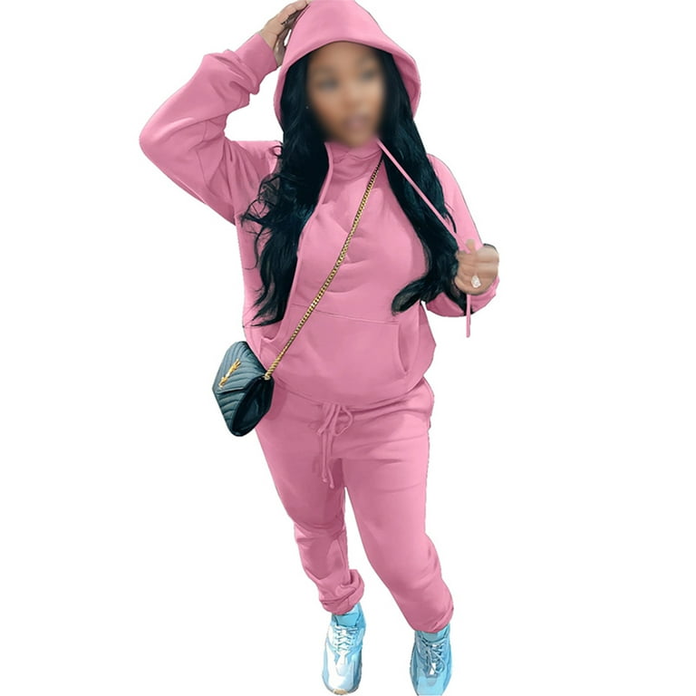 Womens casual top jogging suits