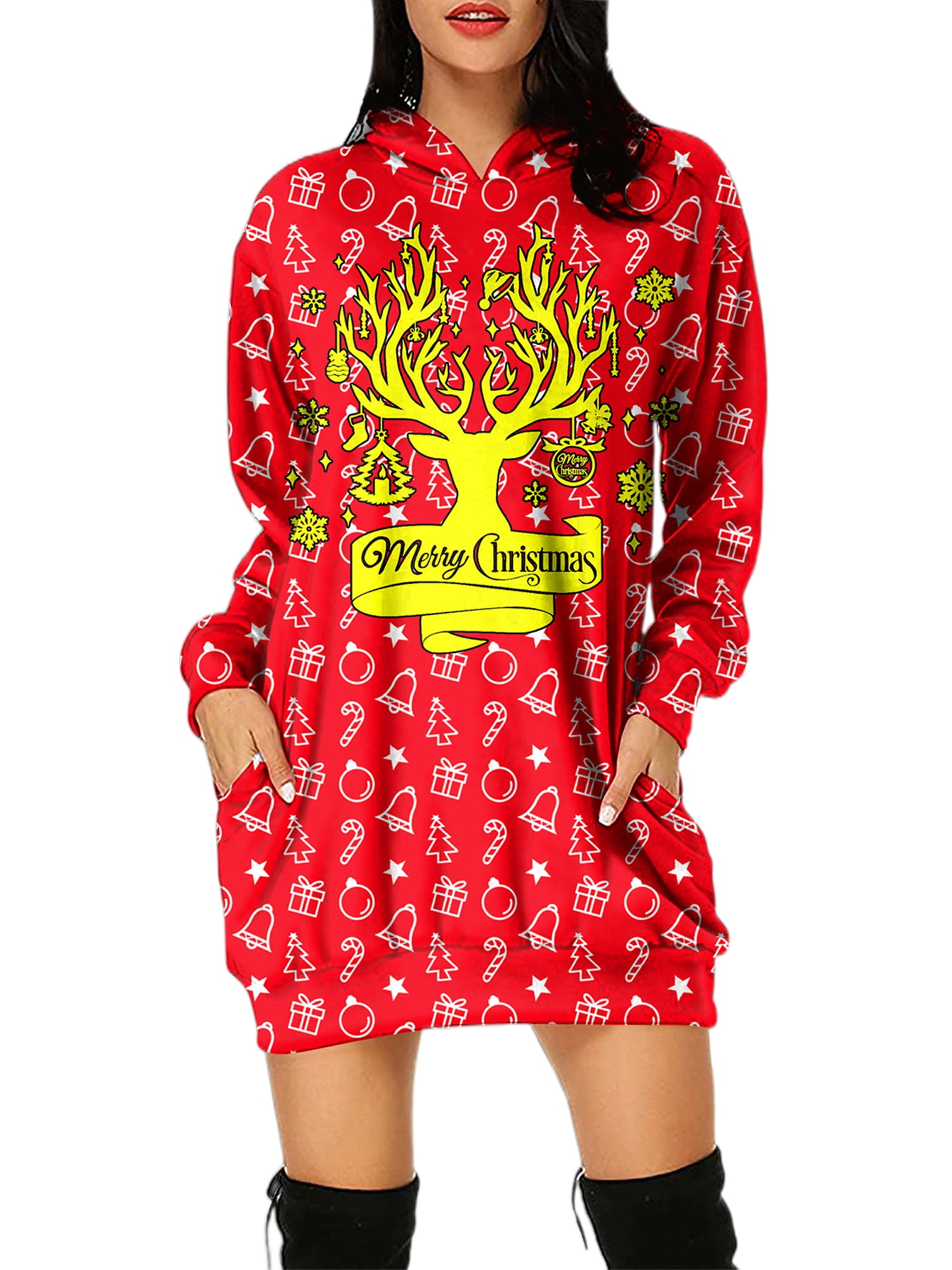 Welcome Snowflakes Hoodie for Women