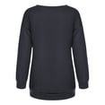 thumbnail image 1 of Frontwalk Women Pullover Long Sleeve Christmas Sweatshirt Elk Print Xmas Sweatshirts Sport Warm Tops Crew Neck Dark Gray XL, 1 of 4