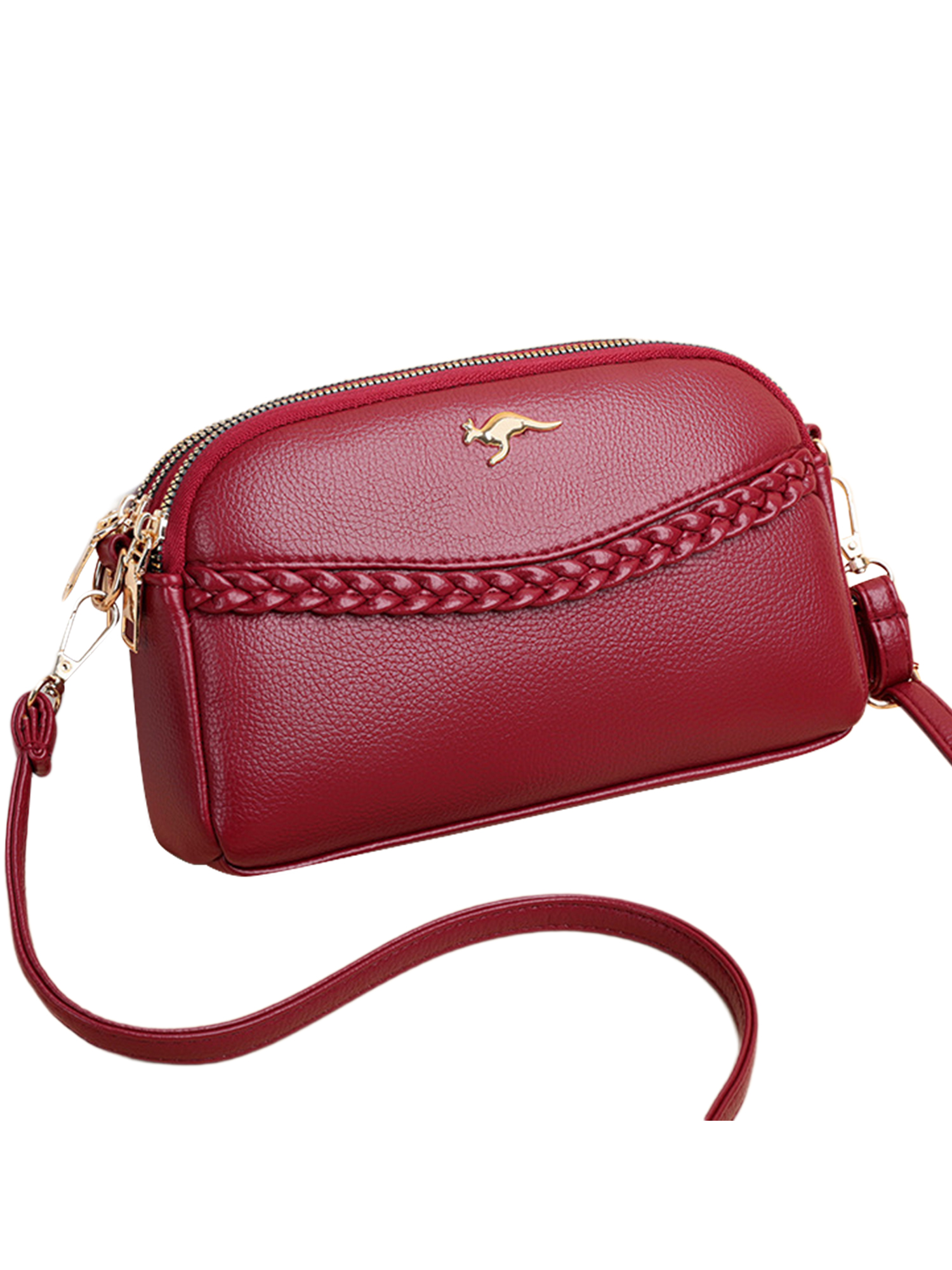 Frontwalk Women Shoulder Bags Adjustable Strap Handbag Zipper Portable