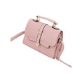 thumbnail image 1 of Frontwalk Women Tote Bag Large Capacity Handbag Top Handle Flap Shoulder Bags Multi Pockets Ladies Light Pink, 1 of 9