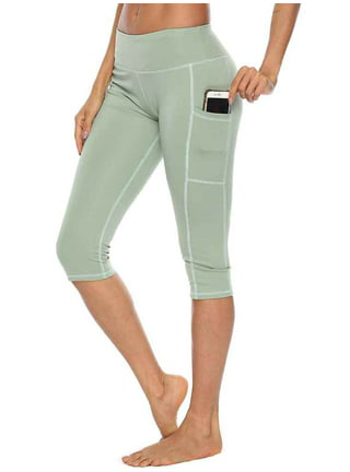 Frontwalk Womens Hiking Capris Pants Workout Jogger Lounge Cropped Pant  Drawstring Waist Athletic Activewear with Pocket 