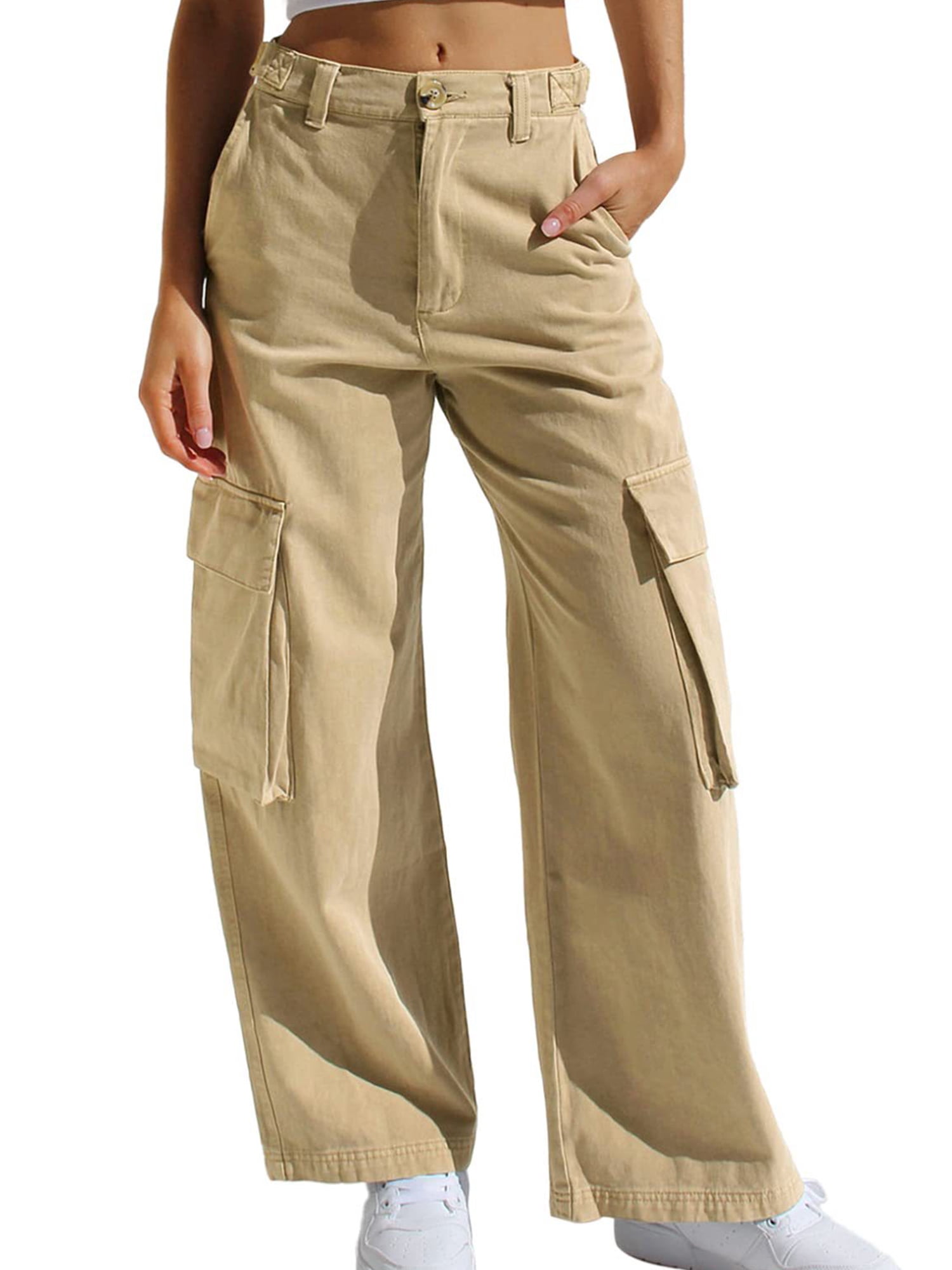 High Waist Baggy Wide Pants.