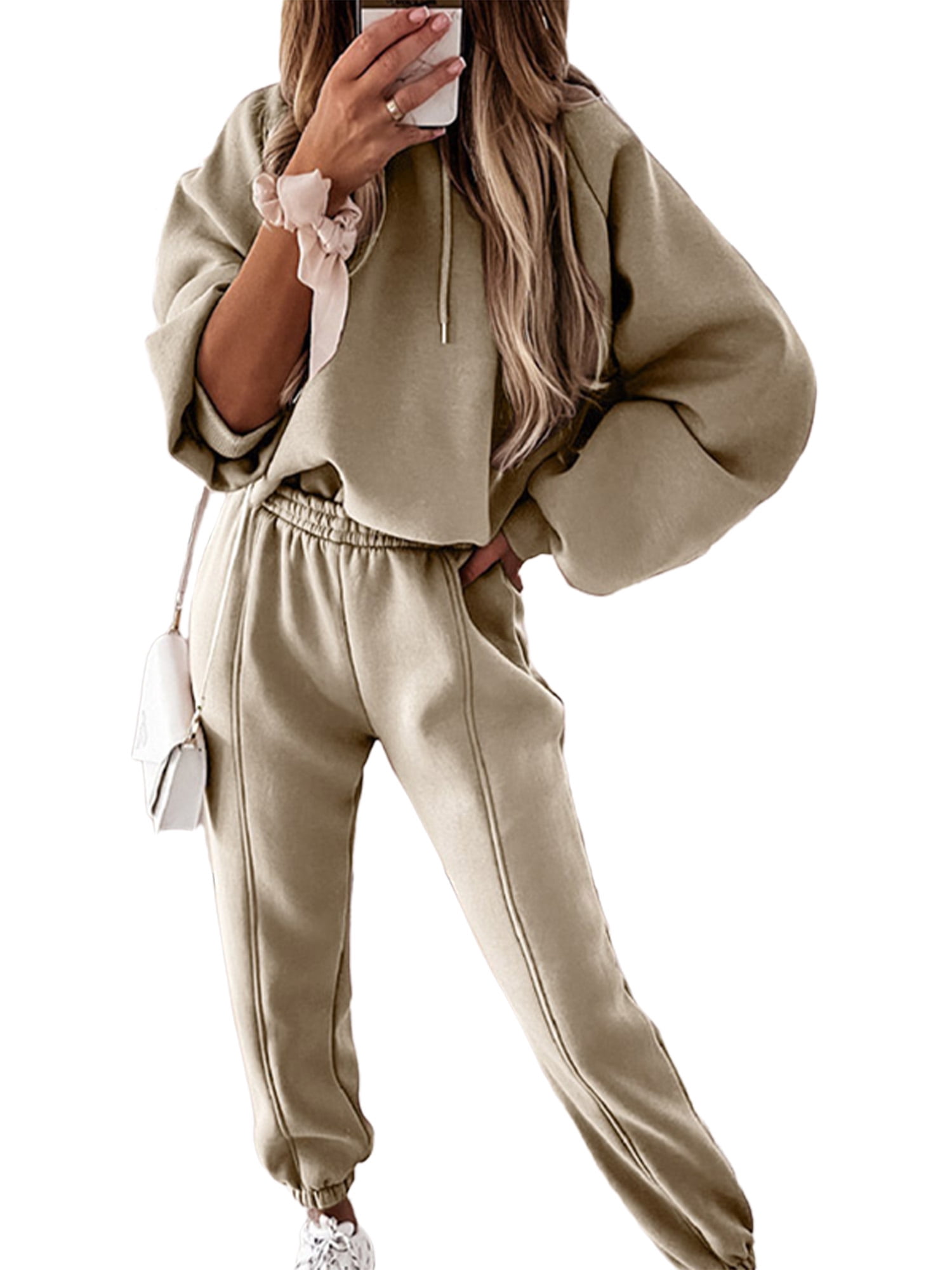 Fleece jogging suits sale
