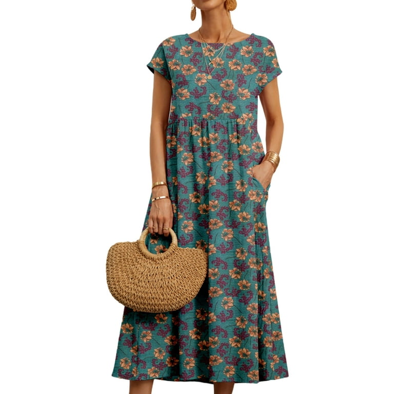 Classic Summer Floral Maxi Dress Classic Summer Floral Maxi Dress