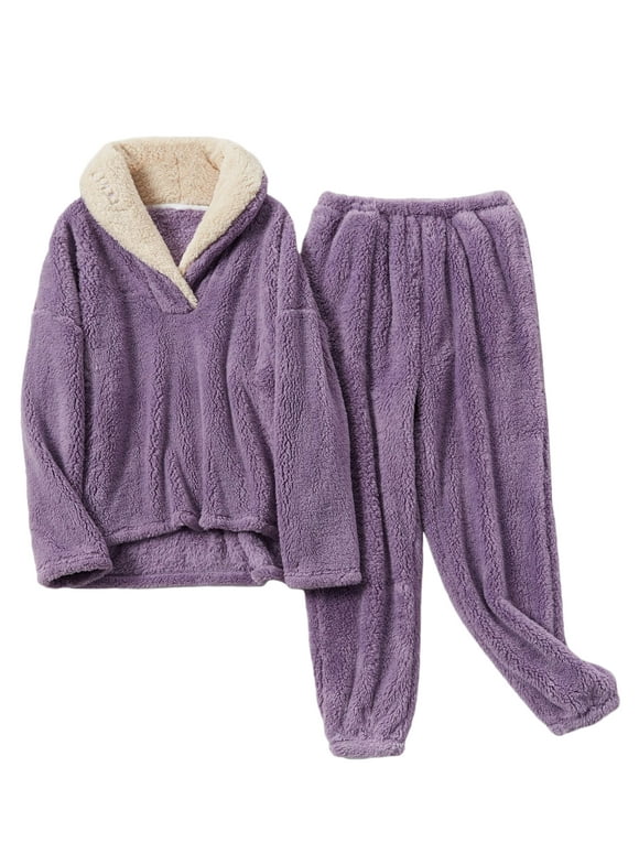 Fuzzy Pajamas Women