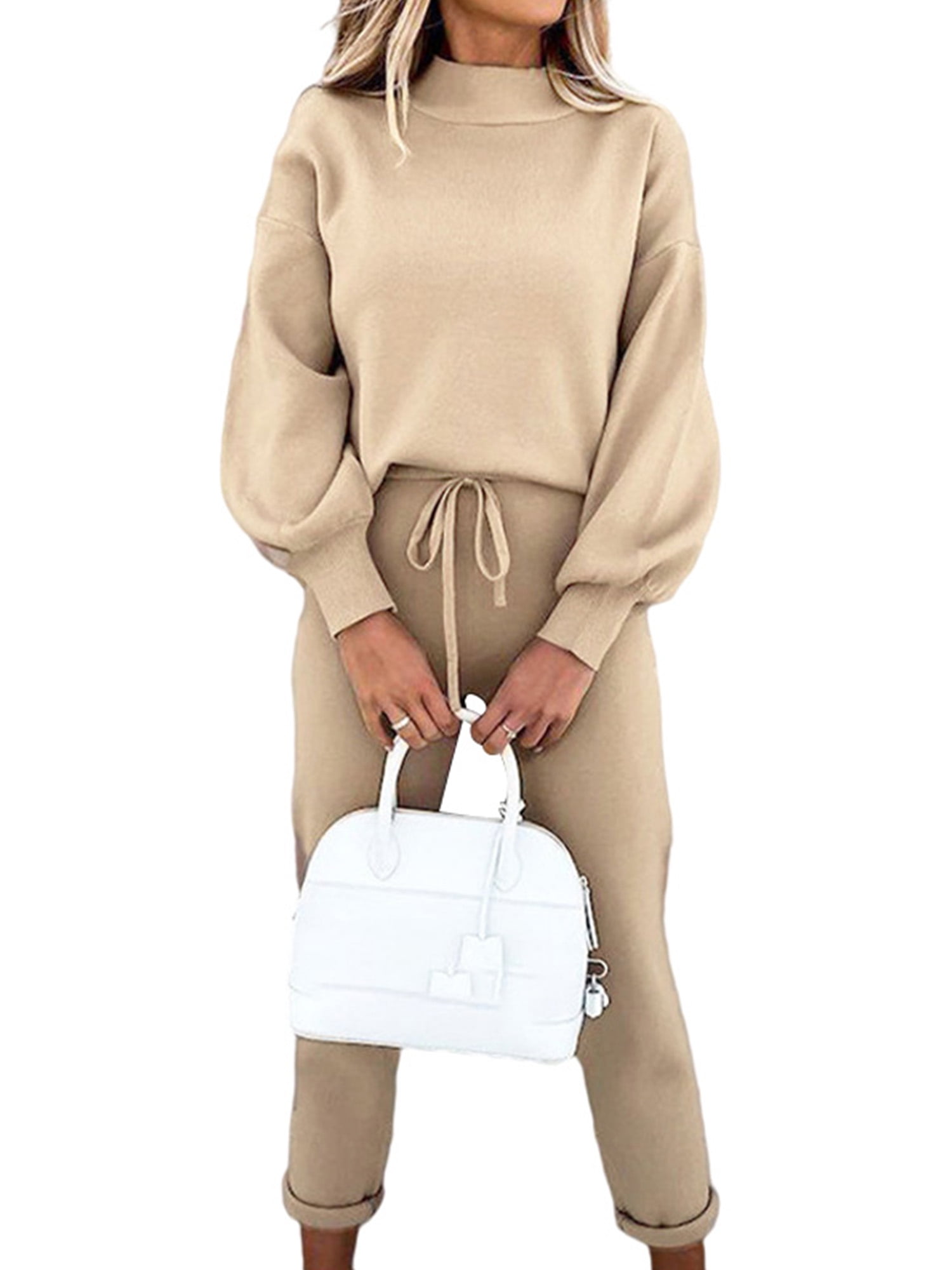 Lace Up Active Pants Set