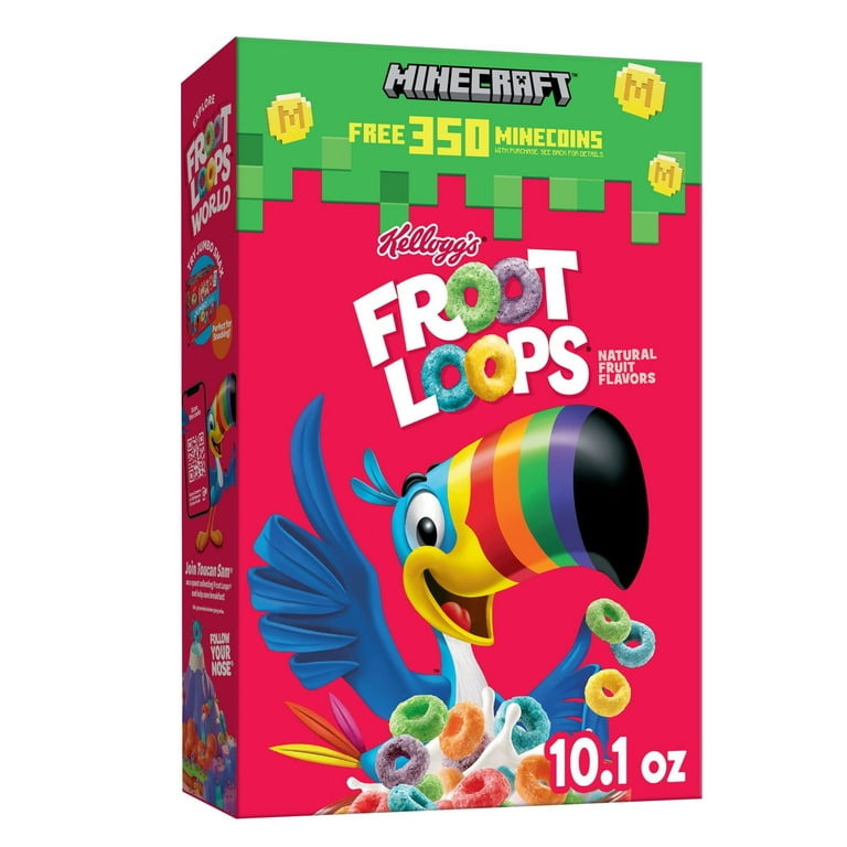 Chollo! Cereales americanos Kellog's Froot Loops por sólo 6,99