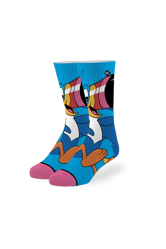 – Froot Loops Toucan Sam Crew Socks for Big Kids 7–10 Years – Fun Cereal Gift, Colorful