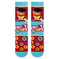 thumbnail image 1 of ODD SOX – Froot Loops Toucan Sam Novelty Crew Socks – Size Large – Men’s 8–12 / Women’s 9.5–13.5 –, 1 of 2