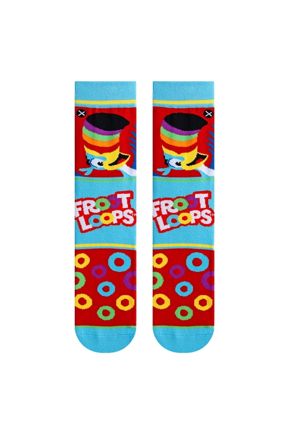 Froot Loops Mash-Up Men's Crew Socks