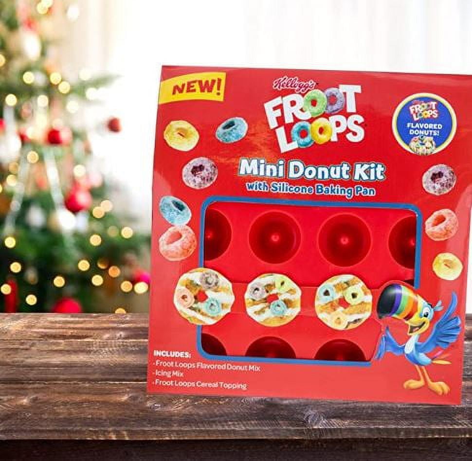 Froot Loops Mini Donut Kit
