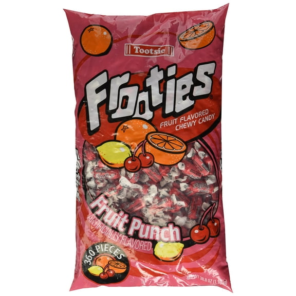 Frooties 360 Piece Bag AIF4Fruit Punch - 38.8oz
