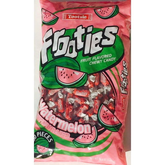 Frooties Watermelon Fruit Flavored Chewy Candy 2.4 Pounds Bulk 360ct SHIPS FREE