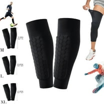 Frost Armours Ski Shields,Shin Defender Shin Guards,Ski Shin Protection With Honeycomb Pads,Long Breathable Elastic Ski Shin Pads,Breathable Calf Protection Cover