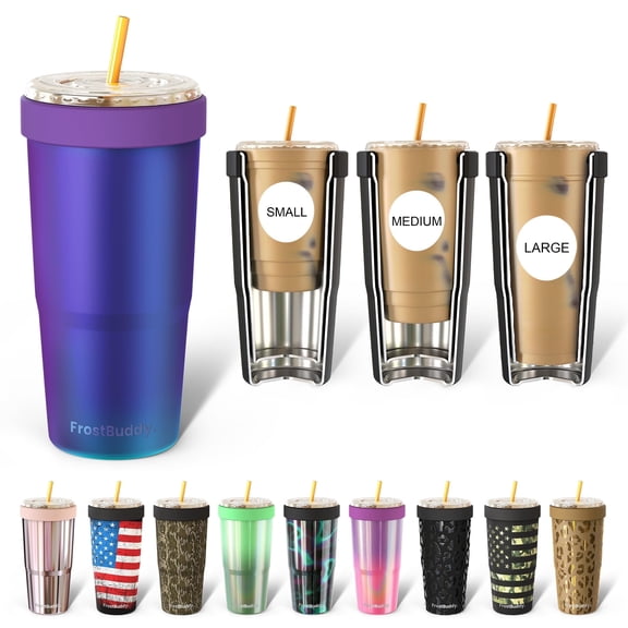 Frost Buddy Togo Buddy 30oz Nebula Insulated Iced Coffee Cup Holder