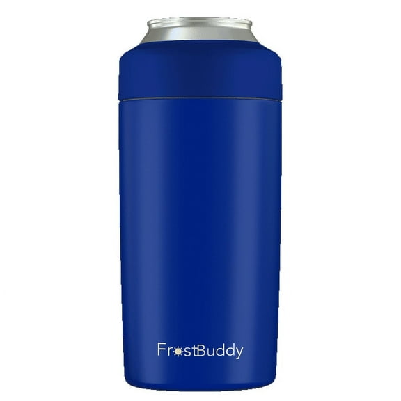 Frost Buddy Frost Buddy Universal Can Cooler - Fits All - Stainless Steel Can Cooler for 12 oz & 16 oz Regular or Slim Cans & Bottles - Stainless Steel Insulated Stainless Steel Royal Drink Sleeves