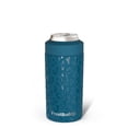 thumbnail image 1 of Frost Buddy Universal Stainless Steel Can Cooler, Double-Wall Insulated Beverage Holder for 12 oz & 16 oz Regular and Slim Cans and Bottles (Teal Leopard), 1 of 11