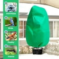 thumbnail image 1 of Frost Cloth Plant Freeze Protection,Xinyat Plant Covers Freeze Protection, Winter Frost Protection Blankets, Reusable Garden Frost Cloth with Drawstring Green, 1 of 8