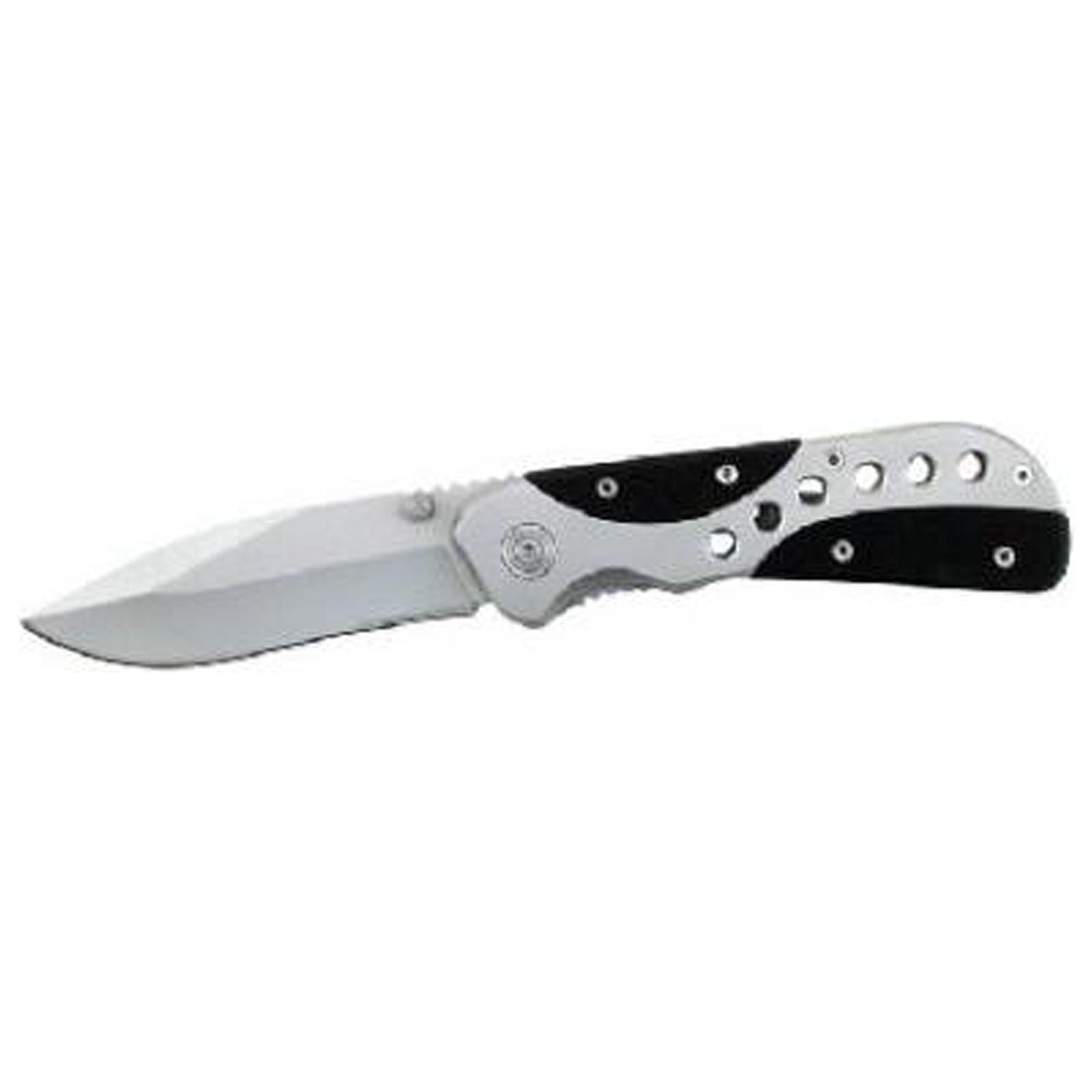 Frost Cutlery 15-876B Dark Silence Tactical Folder Knife, 3.25-In. Blade - Quantity 12