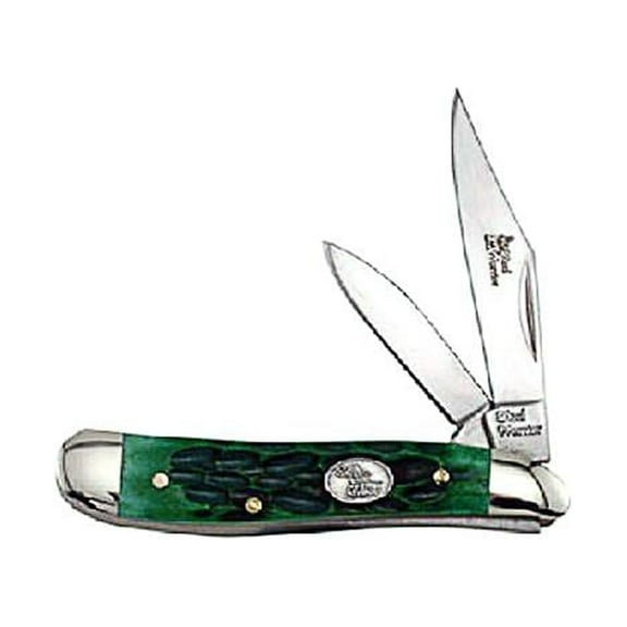 Frost Cutlery CP107JGJ Little Peanut Pocket Knife, 2 Blades - Quantity 12