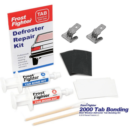 Frost Fighter 2000 GM Defroster Tab Repair Kit with 2 Connector Tabs for Rear Glass