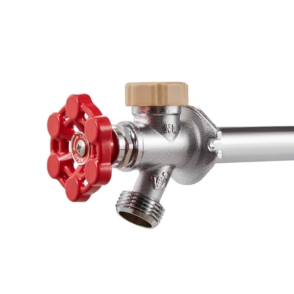 Frost-Free Outdoor Faucet with 1/2" Push Fit, 3/4" Hose Thread