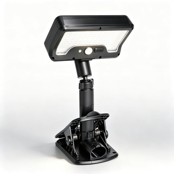 Frost Heat Resistant Solar Clamp Outdoor Security Light