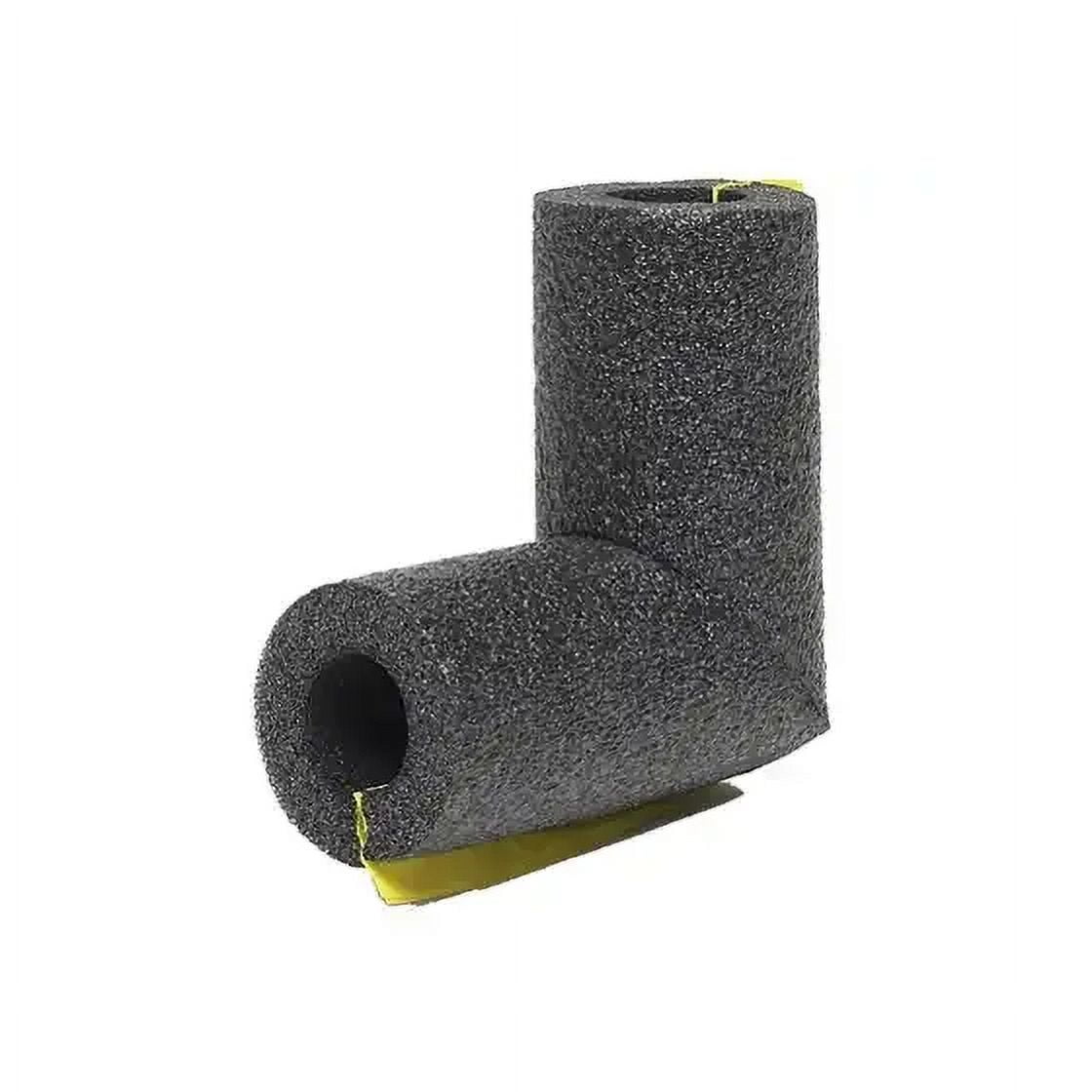 Frost King 5ELB58H Elbow Pipe Insulation, 1/2 Inch Foam, 1/2 in Copper, 1/4 in Iron Pipe Pipe