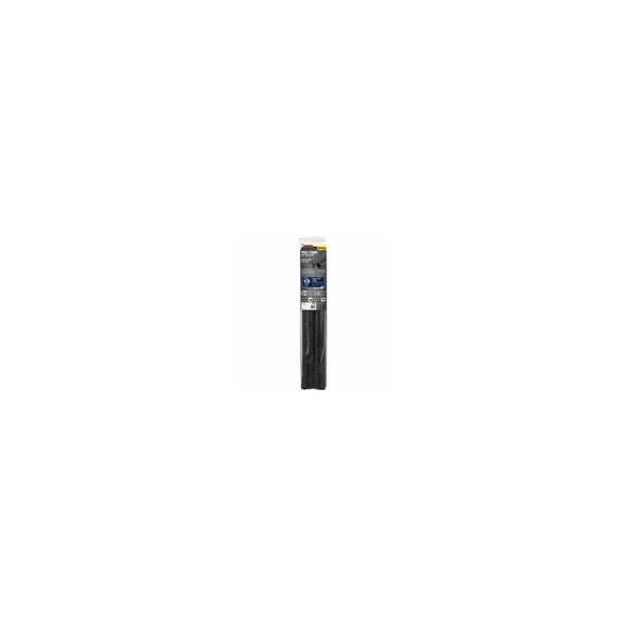 5P10X Tubular Pipe Insulation, Polyethylene Foam, Pre-Slit, For 1/2 or 1/4-In. Pipes, Black, 3-Ft., 4-Pk. - Quantity 1