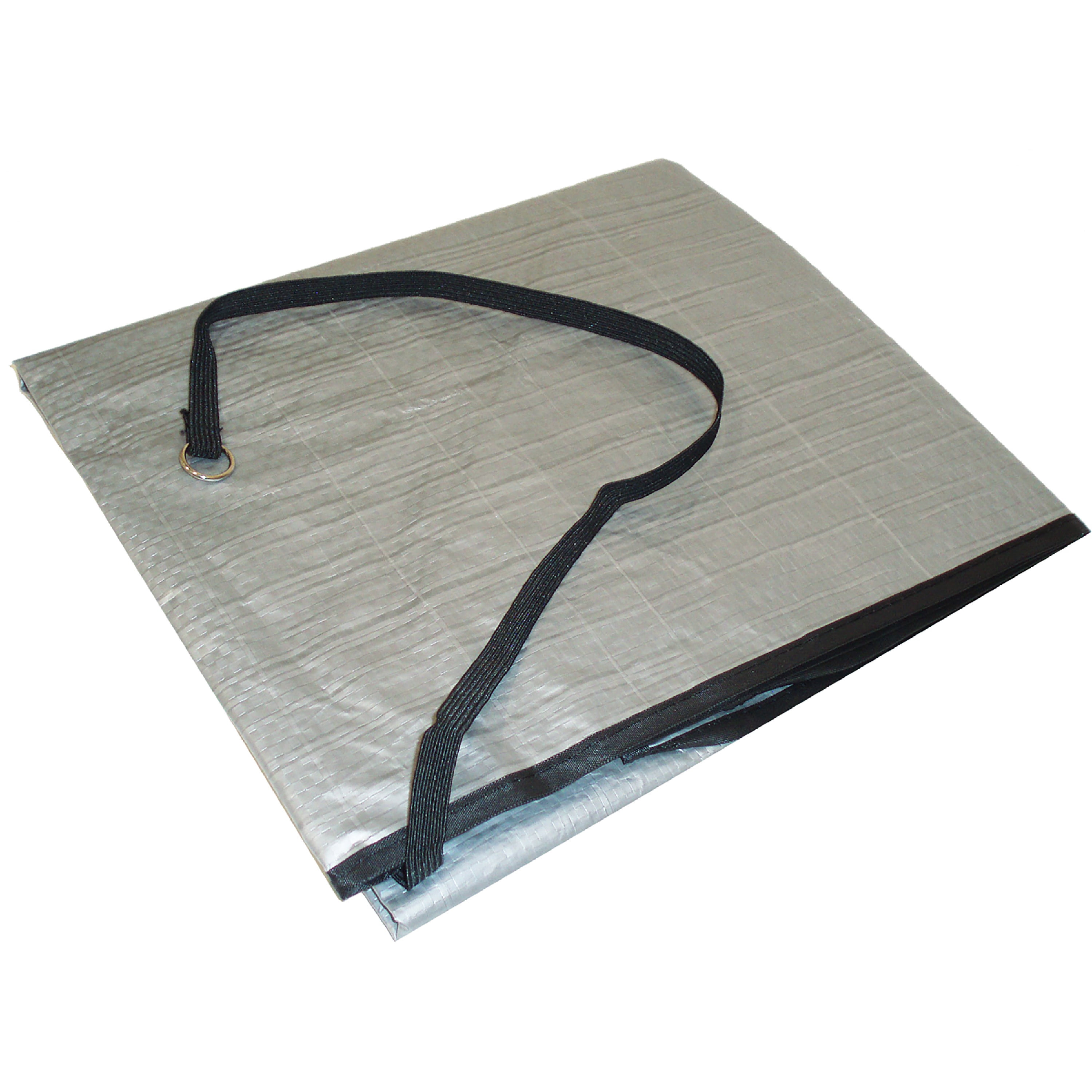 Gray Heavy-Duty Polyurethane Window Air Conditioner Cover